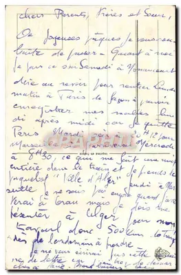 Ovo de Páscoa decorado com rosas — Feliz Páscoa — Impresso na França — Verso
