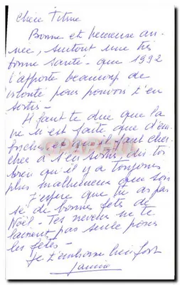 Vila nevada — Boa Ano — editor AE n°154 — Verso
