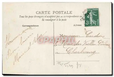 Bonne Année — 1919 — CIRCÉ, n°5022 — Verso