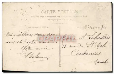Cartolina d'epoca Fantasia Bambino — Verso