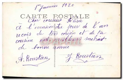 Voglio passare tutta la mia vita accanto a voi — Signori e Signora Roustant — editore Moscou, n°12 — Verso