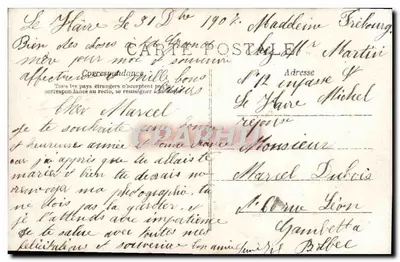 Casal — Boa Ano — A.N. PARIS — Verso