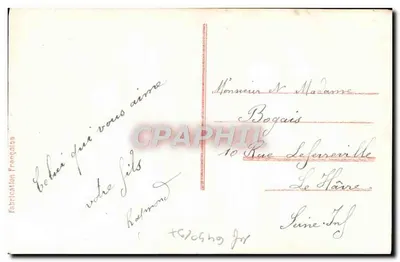 Giovane uomo in abito — con mazzo di fiori — UNIO 227 — Verso