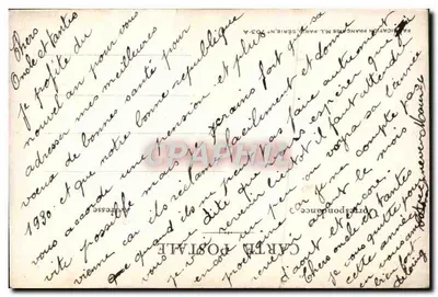 Cartolina d'epoca Fantaisie Buon anno — Verso