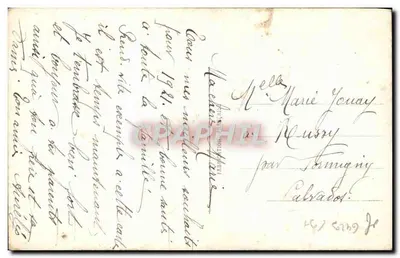 Festliches Paar — Frohe Weihnachten — LUX 240 — Rückseite