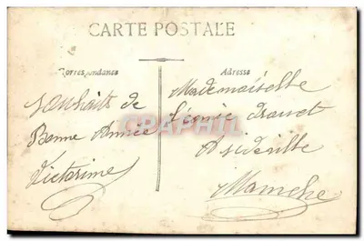 Mulher com buquê de rosas — Heureuse Anne — JEPIT n°489 — Verso
