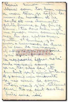 Mulher de pele de animais — cena invernal — editor Leo, n° 5470 — Verso