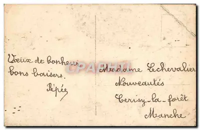 Bambina con corona di Natale — Buon Anno — REX 4332 — Verso