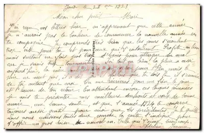 Deux jeunes femmes — scène de vœux — éditeur REX n° 1163 — Rewers