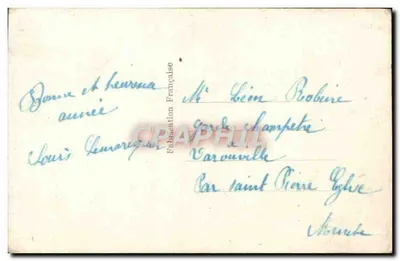 Dwie młode dziewczyny w kolorowych płaszczach — z wiankiem — wydawca REX, 1942 — Rewers