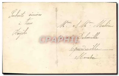 Młoda kobieta w sukni i pelerynie — Heureuse Anneéel, n°4009 — Rewers
