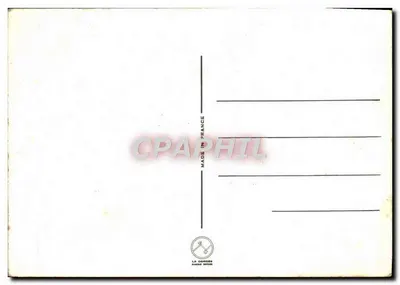 Bouquet de houx e anémonas vermelhas — vela — editor La Comodre, França — Verso