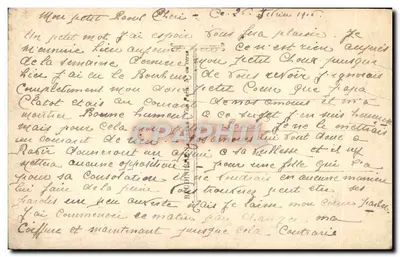 Casal apaixonado — cena de parque — La Géode, n°180 — Verso