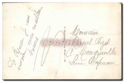 Casal ao ar livre — cena romântica — Minmod, n° 552 — Verso