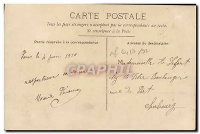 Casal no jardim — editor CIRCE, n° 4-306 — Verso