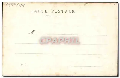 Le Carnet de Bal — Zaproszenie na tańce — E.P. I. — Rewers