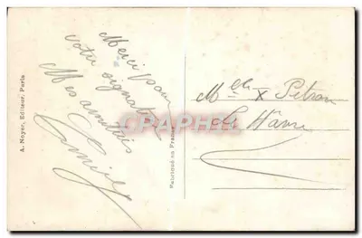 Lorraine i Alsacja — Patrie 1010 — A. Noyer, Paryż — Rewers