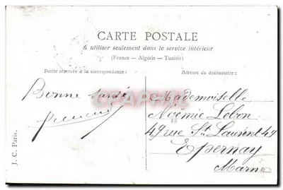 Pitou e Nounou — cena teatral — J.C. Paris — Verso