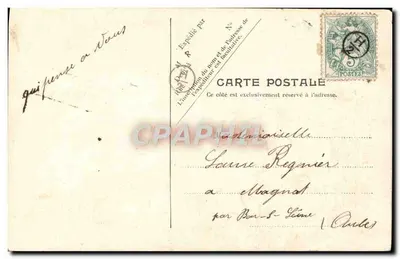 Passeio através de campos — V.P. Paris No. 5 — Verso