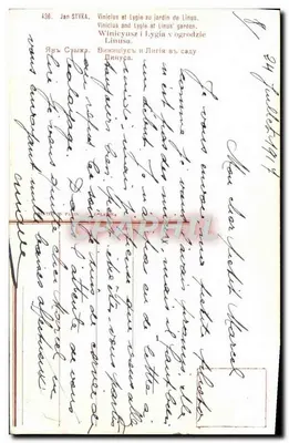 Viniicius e Lygie no jardim de Linus — Jan Stvka, n°436 — Verso