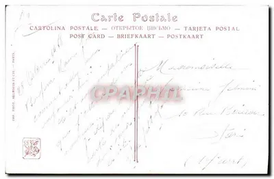 O Instante Eterno — Palácio dos Belos-Artes da Cidade de Paris — J. Weerts, n°221 — Verso