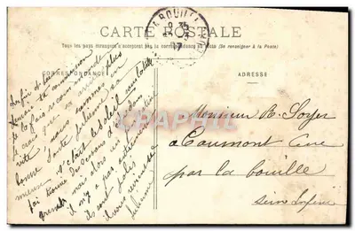 Jeune couple en tenue de paysan — Édition Berguret, n°2 — Rewers