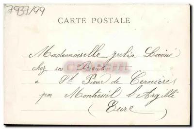Mulher com arranjo de rosas — 'Muitos Anos' — editor 'Le bon éditeur' Paris — Verso