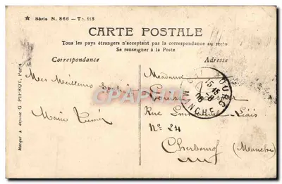 Paulette Del'Baye — Szczęśliwego Dnia — Sazerac Paris — Rewers