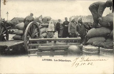 Antwerp. The Dockworkers — J. Debavernier, n° 19.10.02