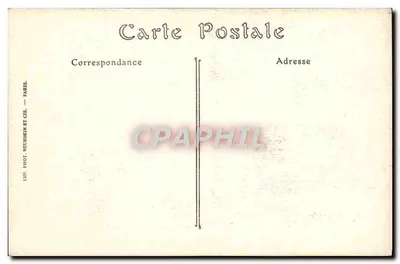 Ypres — Konserwatorium przed i po bombardowaniu — Foto Antony, Ypres. Wizyta Paris N° 290715-1 — Rewers