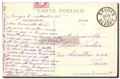 Bruges — O Parque — Nas Galerias Brugeoises, 5, Dyver — Verso