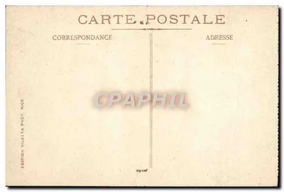 Monaco — Ravin Sainte-Dévote — Édition Gileita Phot. Nice, n° 746 — Verso