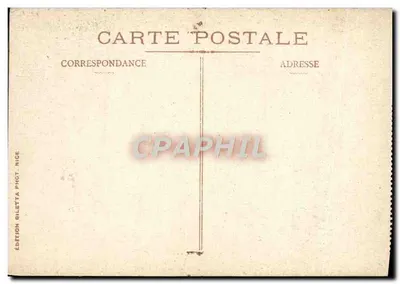 Monte-Carlo — Le Terrasse, Monumento a Berlioz — Edizione Gilettta Phot. Nice, n° 778 — Verso