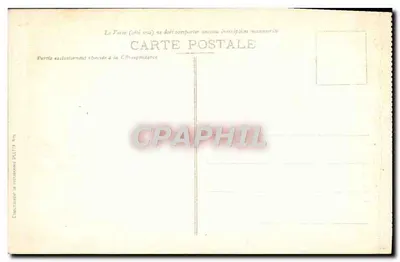 Bilhete postal antigo Mônaco Museu Oceanográfico Lado oeste — Verso