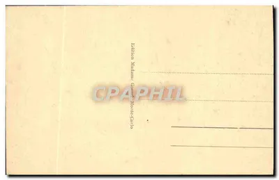 Monte-Carlo - Kasyno i ogrody — Wydawnictwo Pani Gonet, Monte-Carlo, n° 259 — Rewers