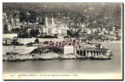 Monte-Carlo — O Tiro aos Pássaros e o Casino — LL. — n° 1071