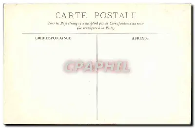 Monte-Carlo vista do mar agitado — LL. — n° 1214 — Verso