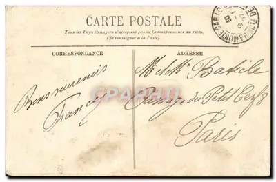 Monte-Carlo — Widok na Monako z Casina — L.L. nr 1197 — Rewers