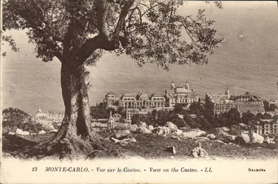 Monako - Widok na Kasyno - Selecta, n°13