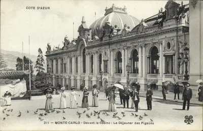 Monte-Carlo — Diante do Casino: O Almoço dos Pássaros — MTIL
