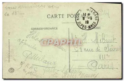Około Monte-Carlo — Ogólny widok, Kasyno, Teatr, Sala Gier — Wydawca: G. Gilet, n° 798 — Rewers