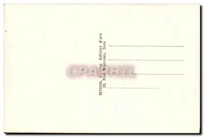 Monako - Place du Palais — kanon i stos kul — seria 89 — Rewers