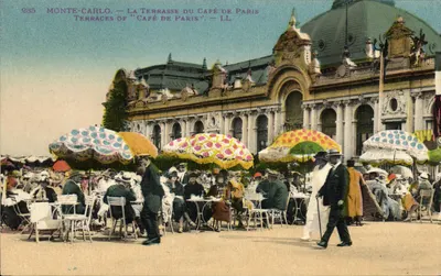 Monte-Carlo — A Terrasse do Café de Paris — LL, n° 2835
