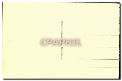 Monte-Carlo — Kasyno i tarasy — n° 173 — Wydawnictwo Madame Cando, Monte-Carlo — Rewers