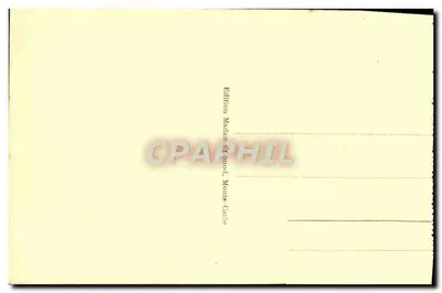 Monte-Carlo — Ogród Kasyna — Mała Afryka — Wydawnictwo Madam-Isponod, Monte-Carlo, nr 65 — Rewers