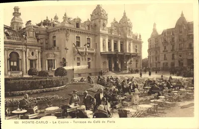 MONTE-CARLO - O Casino - Terraço do Café de Paris — n°106, edição Madame Jeopod