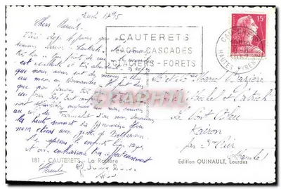 Cauterets — Kaskady, lodowce, lasy — Wydawnictwo Quinault, Lourdes — Rewers