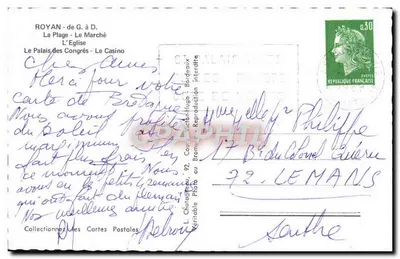 Royan — Souvenir de Royan — Éditeur Elci — Verso