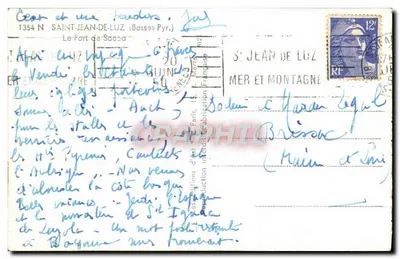 Il Forte di Socoa — Saint-Jean-de-Luz — editore Lione — Verso