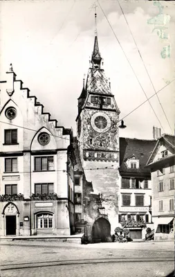 Bilhete postal moderno Zug
